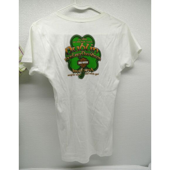 Lot of 2 Harley Davidson Shirts Women's Short Short Sleeve Motorcycle Size L - Picture 5 of 11